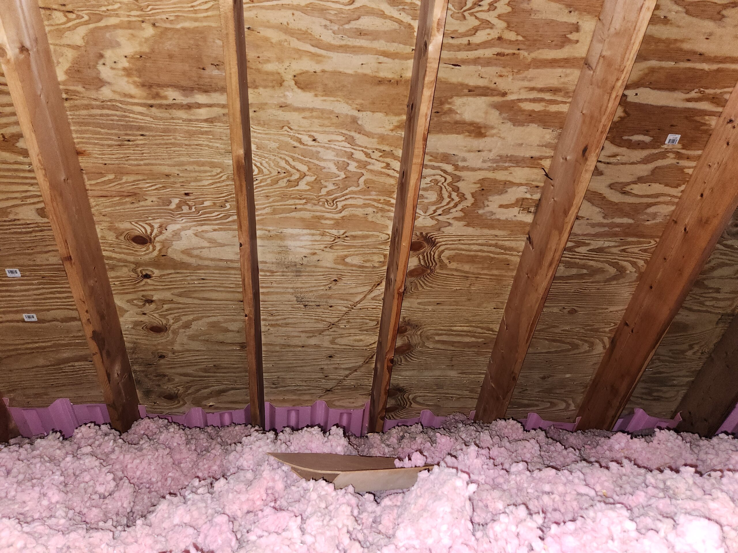 Vapor barrier installation